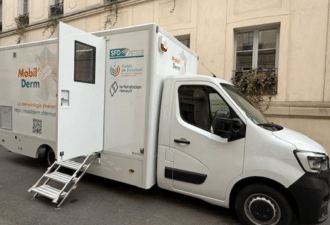 Cabinet de dermatologie itinérant Mobil’Derm, camion médicalisé pour lutter contre les déserts médicaux